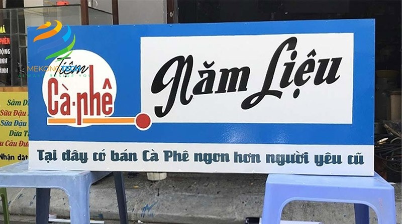 Làm bảng hiệu retro giá rẻ, đơn giản, sang trọng và tinh tế